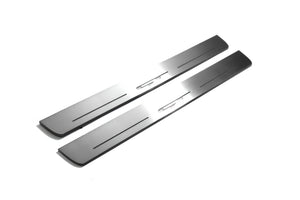 Illuminated LED Door Sill Tread Plates KIA Optima IV 2015-2019 With GT Logo KIA Led Door Sills opdesign