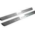 Illuminated LED Door Sill Tread Plates GMC Terrain II 2018+ With GMC DENALI Logo GMC Led Door Sills opdesign