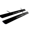 Mercedes GLS I 2015-2019 Illuminated Matte Sill Plates with logo Mercedes-Benz Mercedes Led Door Sills PRO decoinfabric