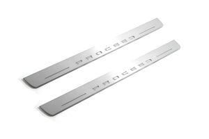 Illuminated LED Door Sill Tread Plates KIA Proceed III 2018-2024 With Proceed Logo KIA Led Door Sills opdesign