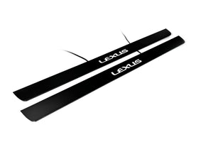 Lexus GX I 2002-2009 Illuminated Matte Sill Plates with logo Lexus Lexus Led Door Sills PRO opdesign