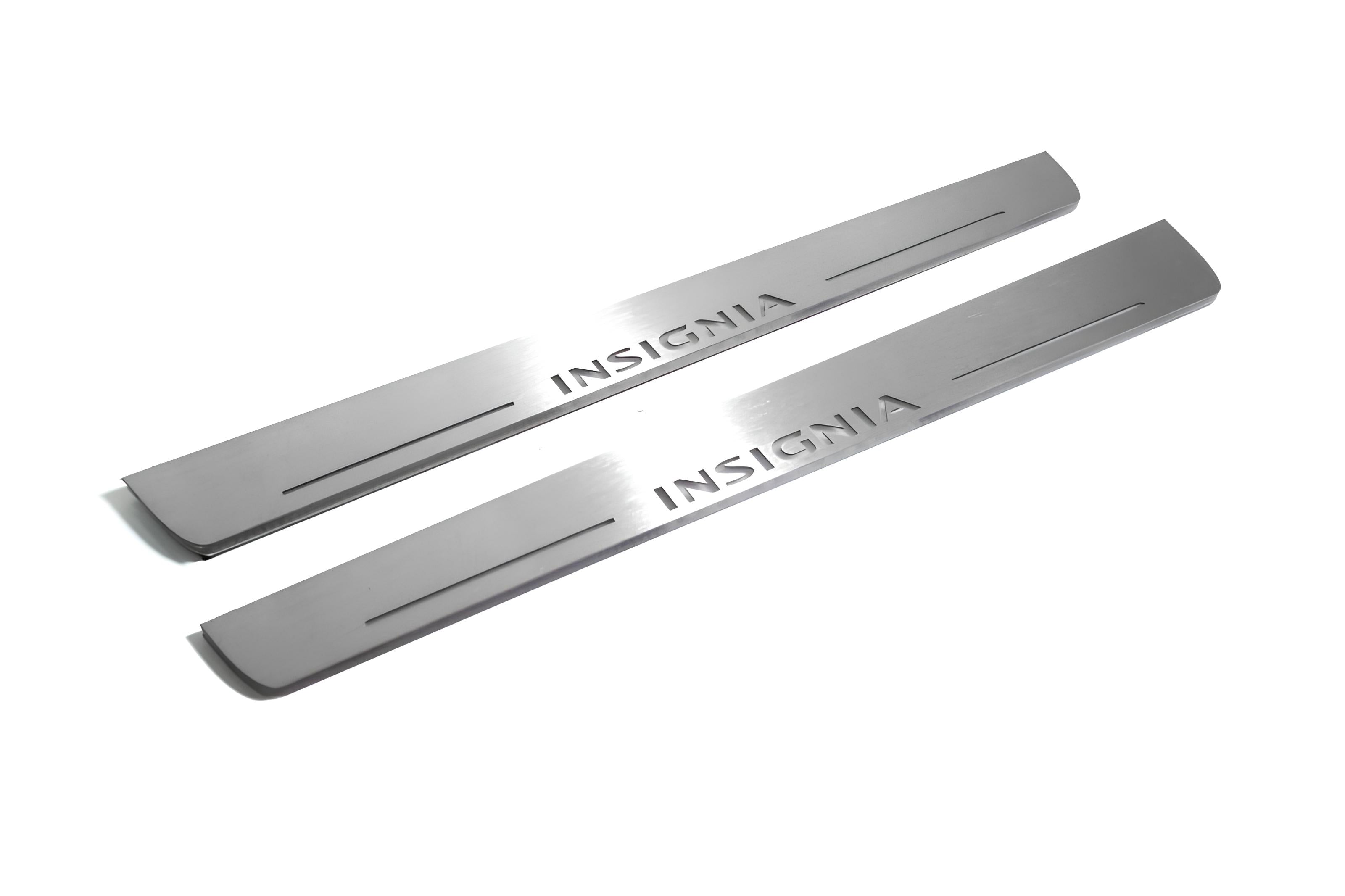 Illuminated LED Door Sill Tread Plates Opel Insignia I 2008-2017 With Insignia Logo Opel Led Door Sills opdesign