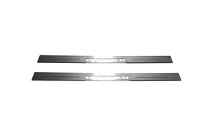 Illuminated LED Door Sill Tread Plates Hummer H2 2002-2009 With Hummer Logo Hummer Led Door Sills opdesign