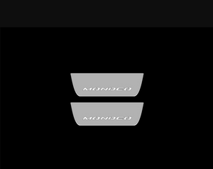 Illuminated LED Door Sill Tread Plates Ford Mondeo V 2014+ With Mondeo Logo Ford Led Door Sills opdesign