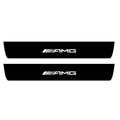 Mercedes E W213 2016-2023 Illuminated Matte Sill Plates with logo AMG Mercedes Led Door Sills PRO opdesign
