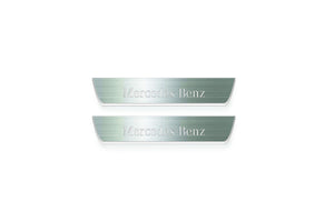 Mercedes S-Class W222 Stainless LED Door Sills – Mercedes-Benz Logo