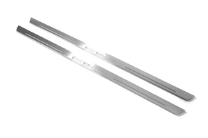 Illuminated LED Door Sill Tread Plates BMW X5 E53 1999-2006 With BMW Individual Logo BMW Led Door Sills opdesign