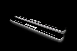 Mercedes-Benz GLS I X166 2015+ Stainless Steel LED Door Sills – Brabus