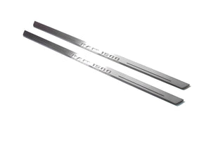 Illuminated LED Door Sill Tread Plates Dodge Ram IV 2009-2018 With RAM 1500 Logo Dodge Led Door Sills opdesign