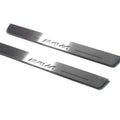 Illuminated LED Door Sill Tread Plates Toyota Rav4 IV 2013-2018 With Rav4 Logo Toyota Led Door Sills opdesign