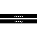 Chrysler 300C II 2011-2023 Illuminated Matte Sill Plates with logo 300S Chrysler Led Door Sills PRO opdesign