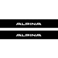 BMW 3 F30 2012-2018 Illuminated Matte Sill Plates with logo Alpina BMW Led Door Sills PRO opdesign