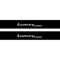 BMW 3 F30 2012-2018 Illuminated Matte Sill Plates with logo Luxury Line BMW Led Door Sills PRO opdesign