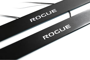 Nissan Rogue II 2014-2021 Illuminated Matte Sill Plates with logo Rogue Nissan Led Door Sills PRO opdesign
