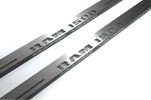 RAM 1500 IV 2009–2018 LED Door Sill Guards with Illuminated RAM 1500 Logo Door Sills Decoin