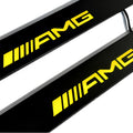 Mercedes GL X166 2012-2015 Illuminated Matte Sill Plates with logo AMG Mercedes Led Door Sills PRO opdesign