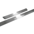 Illuminated LED Door Sill Tread Plates Hyundai Veloster I 2011-2017 With Veloster Logo Hyundai Led Door Sills opdesign