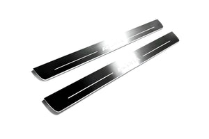 Illuminated LED Door Sill Tread Plates Acura TLX I 2015-2020 With Acura Logo Acura Led Door Sills opdesign