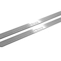 Illuminated LED Door Sill Tread Plates Fiat 500 2007+ With 500 Logo Fiat Led Door Sills opdesign