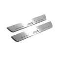 Illuminated LED Door Sill Tread Plates BMW X6 F16 2015-2019 With M Perfomance Logo BMW Led Door Sills opdesign