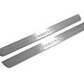 Illuminated LED Door Sill Tread Plates Ford Focus IV 2018+ With Focus Logo Ford Led Door Sills opdesign