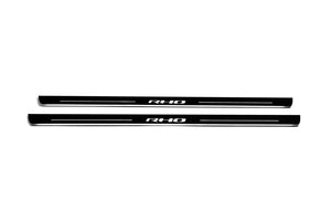 RAM 2500 V 2019+ LED Door Sill Guards with Illuminated RHO Logo Door Sills Decoin