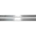 Illuminated LED Door Sill Tread Plates Volkswagen Jetta VI 2010-2018 With Jetta Logo (type 2) Volkswagen Led Door Sills opdesign