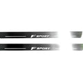 Illuminated LED Door Sill Tread Plates Lexus IS III 2013-2020 With F Sport Logo Lexus Led Door Sills opdesign