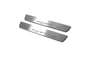 Illuminated LED Door Sill Tread Plates KIA Ceed III 2018+ With GT Logo KIA Led Door Sills opdesign