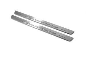 BMW X7 (G07) 2018+ LED Door Sills Illuminated Scuff M Performance Logo Stainless Steel Entry Guards