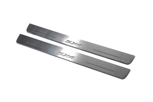 Suzuki SX4 II 2013-2021 Stainless Steel LED Door Sills – SX4 Logo