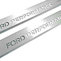 Illuminated LED Door Sill Tread Plates Ford Focus IV 2018+ With Ford Perfomance Logo Ford Led Door Sills opdesign