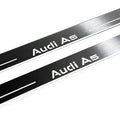 Illuminated LED Door Sill Tread Plates Audi A5 I 2007-2016 With Audi A5 Logo Audi Led Door Sills opdesign