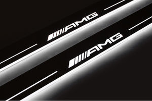 Mercedes-Benz S-Class W222 2013+ Stainless Steel LED Door Sills – AMG