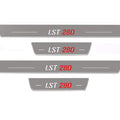 Illuminated LED Door Sill Tread Plates Ford Focus IV 2018+ With LST 280 Logo Ford Led Door Sills opdesign