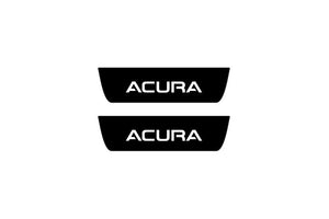 Acura TLX I 2015-2020 Illuminated Matte Sill Plates with logo Acura Acura Led Door Sills PRO opdesign