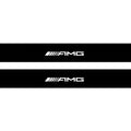Mercedes GL X164 2006-2012 Illuminated Matte Sill Plates with logo AMG Mercedes Led Door Sills PRO opdesign