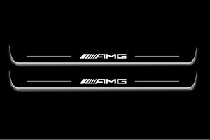 Mercedes-Benz E (C207) Coupe W212 Stainless Steel LED Door Sills – AMG