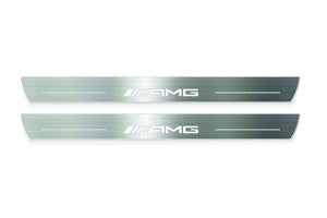Mercedes-Benz SLK-Class R171 Stainless Steel LED Door Sills – AMG
