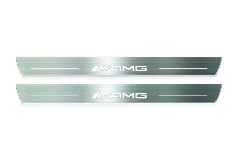 Mercedes-Benz SLK-Class R171 Stainless Steel LED Door Sills – AMG