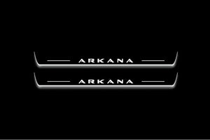 Renault Arkana 2019+ Stainless Steel LED Door Sills – Arkana Logo