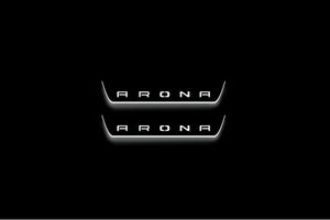 Seat Arona 2017+ Stainless Steel LED Door Sills – Arona Logo
