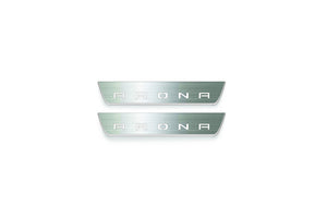Seat Arona 2017+ Stainless Steel LED Door Sills – Arona Logo