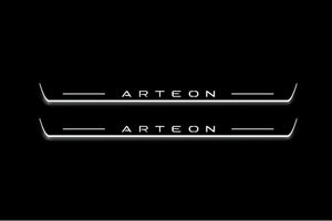 Volkswagen Arteon 2017+ Stainless Steel LED Door Sills – Arteon Logo