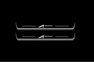 Acura RDX III 2018+ Door Sill Guards – LED Illuminated Sill Plates with A-Spec Logo
