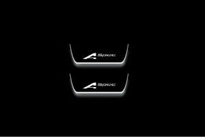 Acura RDX III 2018+ Door Sill Guards – LED Illuminated Sill Plates with A-Spec Logo