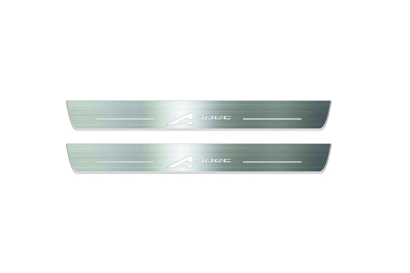 Acura RDX III 2018+ Door Sill Guards – LED Illuminated Sill Plates with A-Spec Logo