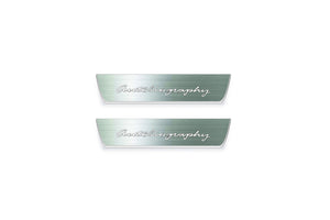 Range Rover III L322 2002-2012 Autobiography LED Door Sills Illuminated Scuff Autobiography Logo Stainless Steel Entry Guards