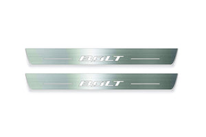 Chevrolet BOLT 2017+ LED Door Sills Illuminated Scuff BOLT Logo Stainless Steel Entry Guards Door Sills Decoin