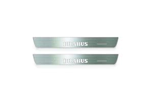 Mercedes-Benz GLS I X166 2015+ Stainless Steel LED Door Sills – Brabus